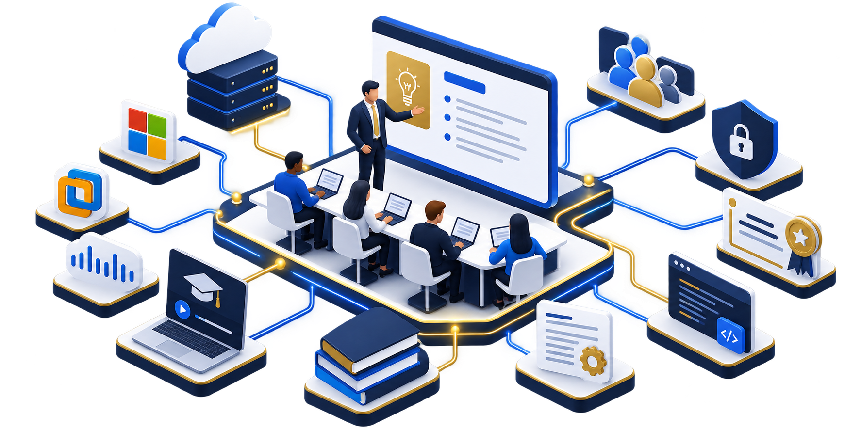 IT training services for technical teams and certification preparation