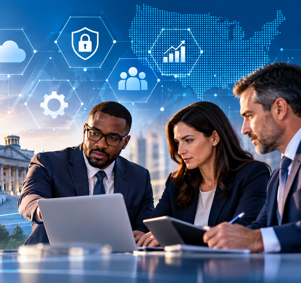 Government IT services for cybersecurity, cloud, AI, data and technical staffing