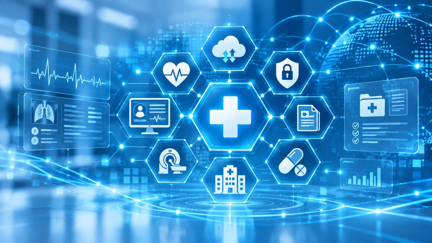 Healthcare technology solutions for EHR, EMR, digital health and secure medical data